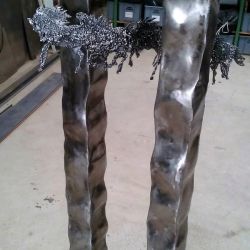 Sculpture Valais - 3e Âge de Fer - Catégorie : Fer - Titre : Chevaux - Face 1