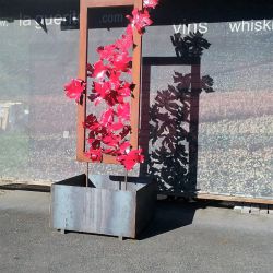 Sculpture Valais - 3e Âge de Fer - Catégorie : Fer - Titre : Feuilles de vigne - La Guérite 3