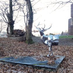 Sculpture Valais 3e Âge de Fer le cerf