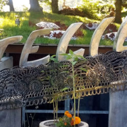 Enseigne de l'atelier Entrée de l'atelier